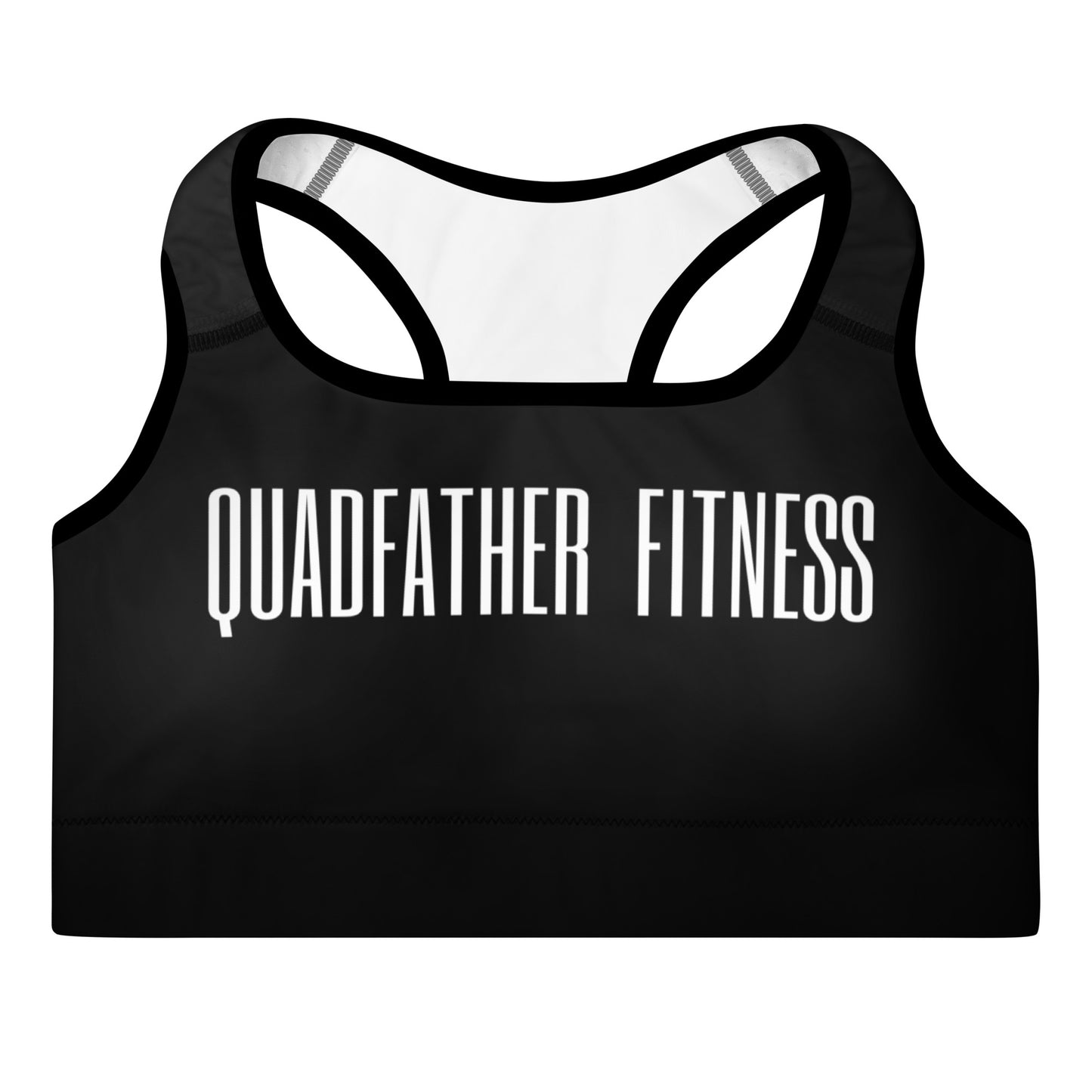 Black Padded Sports Bra