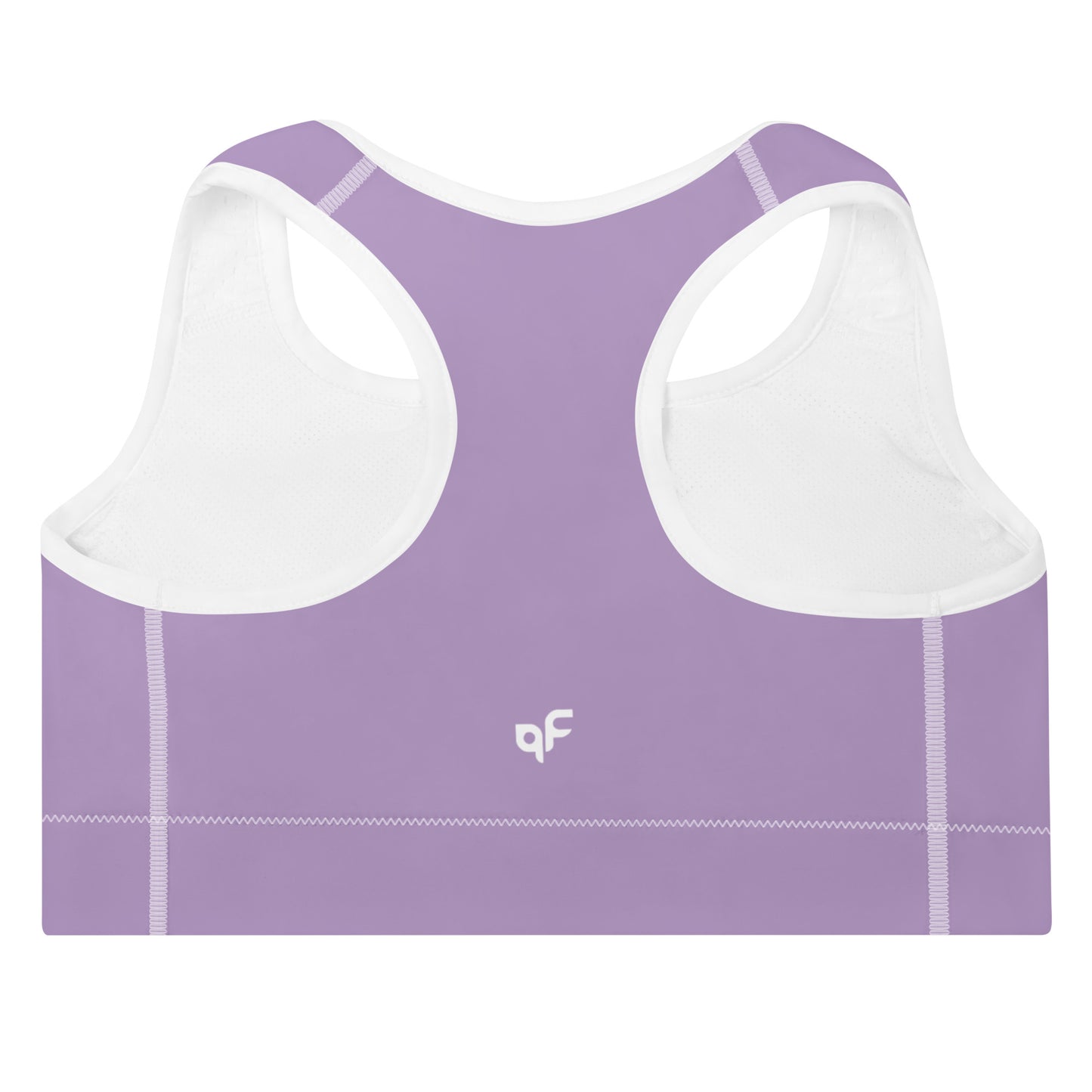 Purple Padded Sports Bra