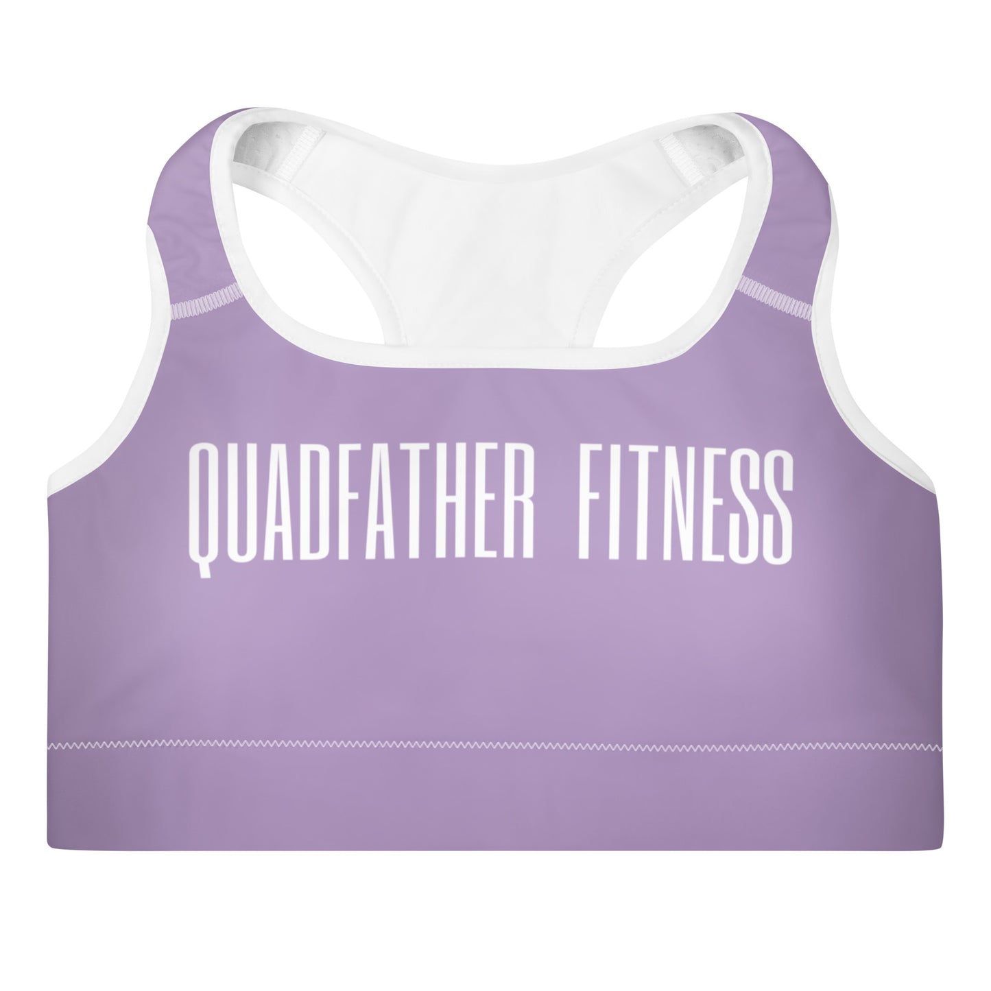 Purple Padded Sports Bra