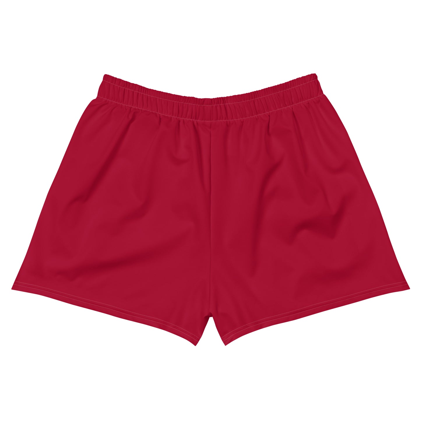 Red Loose Athletic Shorts