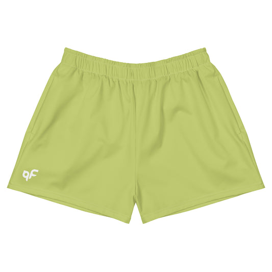 Lime Loose Athletic Shorts