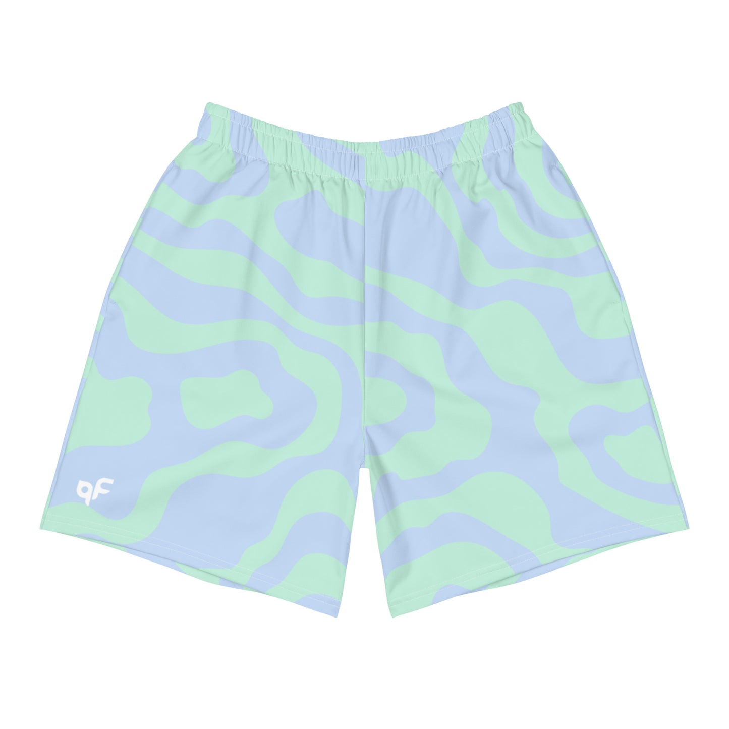 Men's Blue-Green Training Shorts