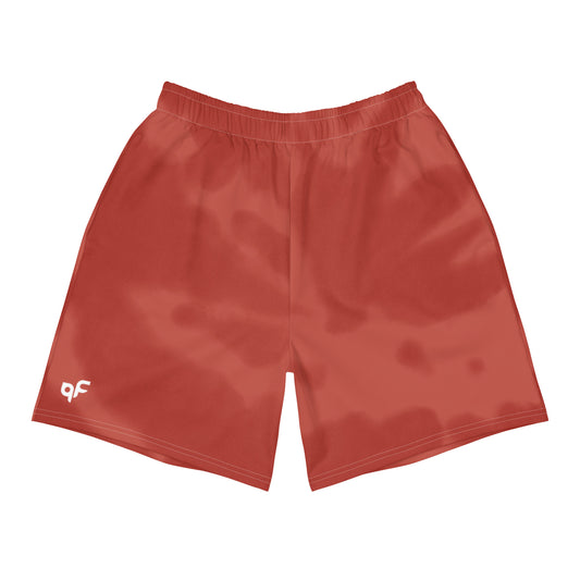 Men's Red Tie-Dye Training Shorts