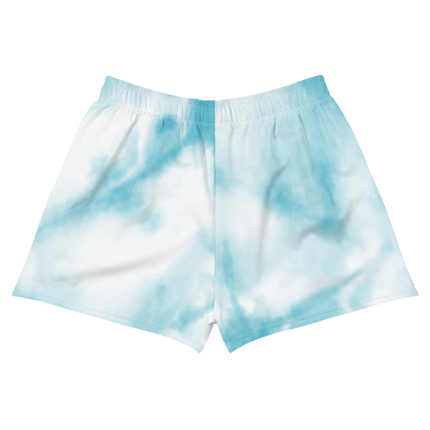 Women’s Blue-Cloud Loose Athletic Shorts